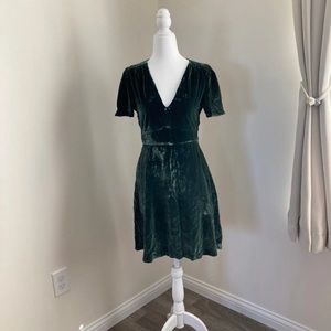 Madewell Velvet Mini Dress